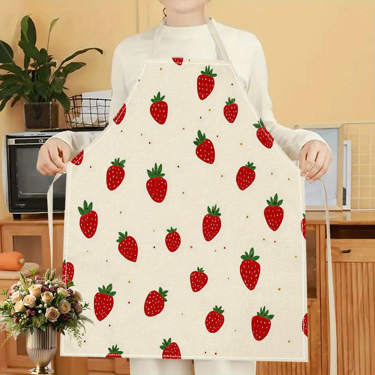 1pc Strawberry Apron Fruit Pat – Baking Kitchen For Kids Bewertung und Preis