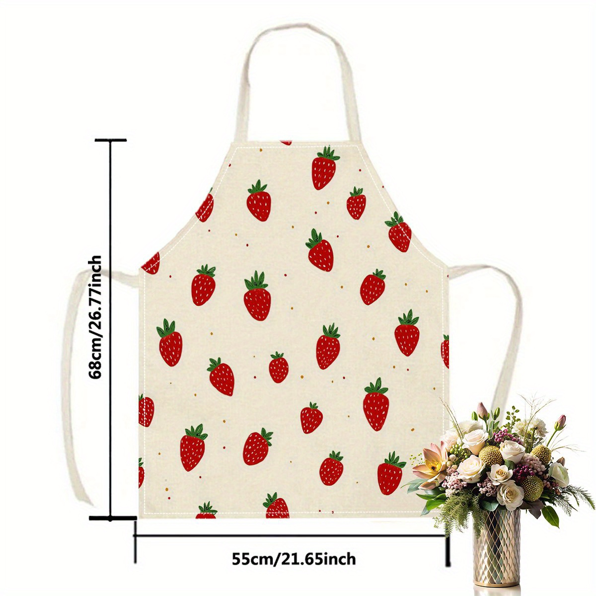 1pc Strawberry Apron Fruit Pat – Baking Kitchen For Kids Bewertung und Preis