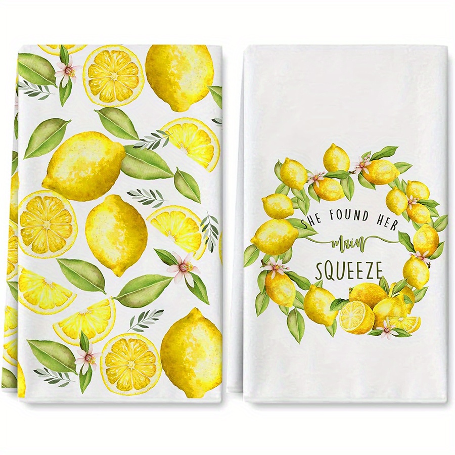 2Pcs, Lemon Wreath Kitchen Tow – Kitchen Baking Necessities Bewertung und Preis