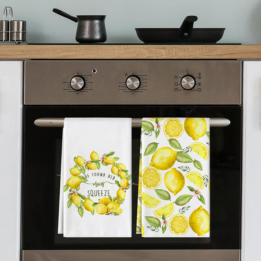 2Pcs, Lemon Wreath Kitchen Tow – Kitchen Baking Necessities Bewertung und Preis