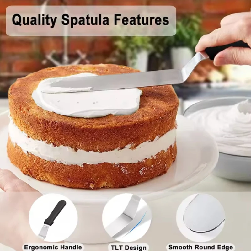 Icing Spatula Angled Stainless – Offset Spatula Set Bewertung und Preis