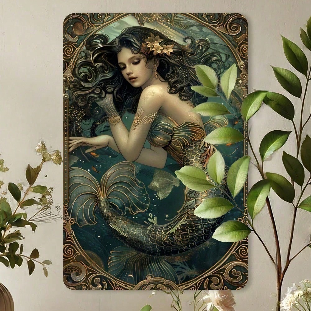 2026 BAKE&BAY Vintage Mermaid  – Kitchen Baking Wall Art Bewertung und Preis