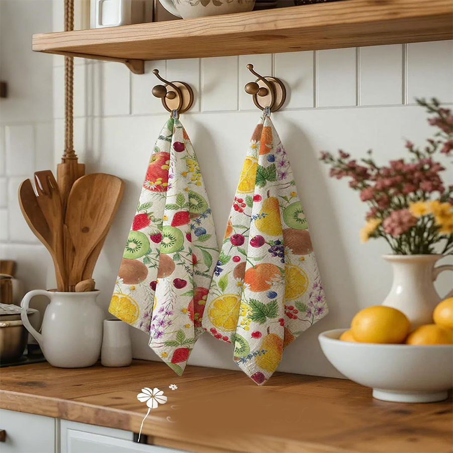 2Pcs, Fruit Party Kitchen Towe – Kitchen Baking Necessities Bewertung und Preis