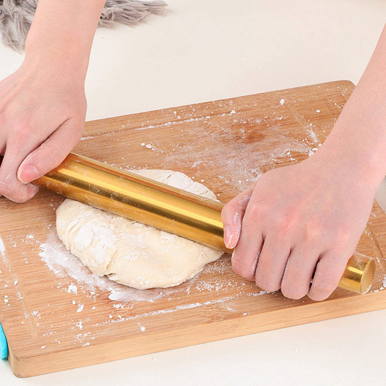 Gold Rolling Pin Baking Tool C – Kitchen Roller Baking Bewertung und Preis