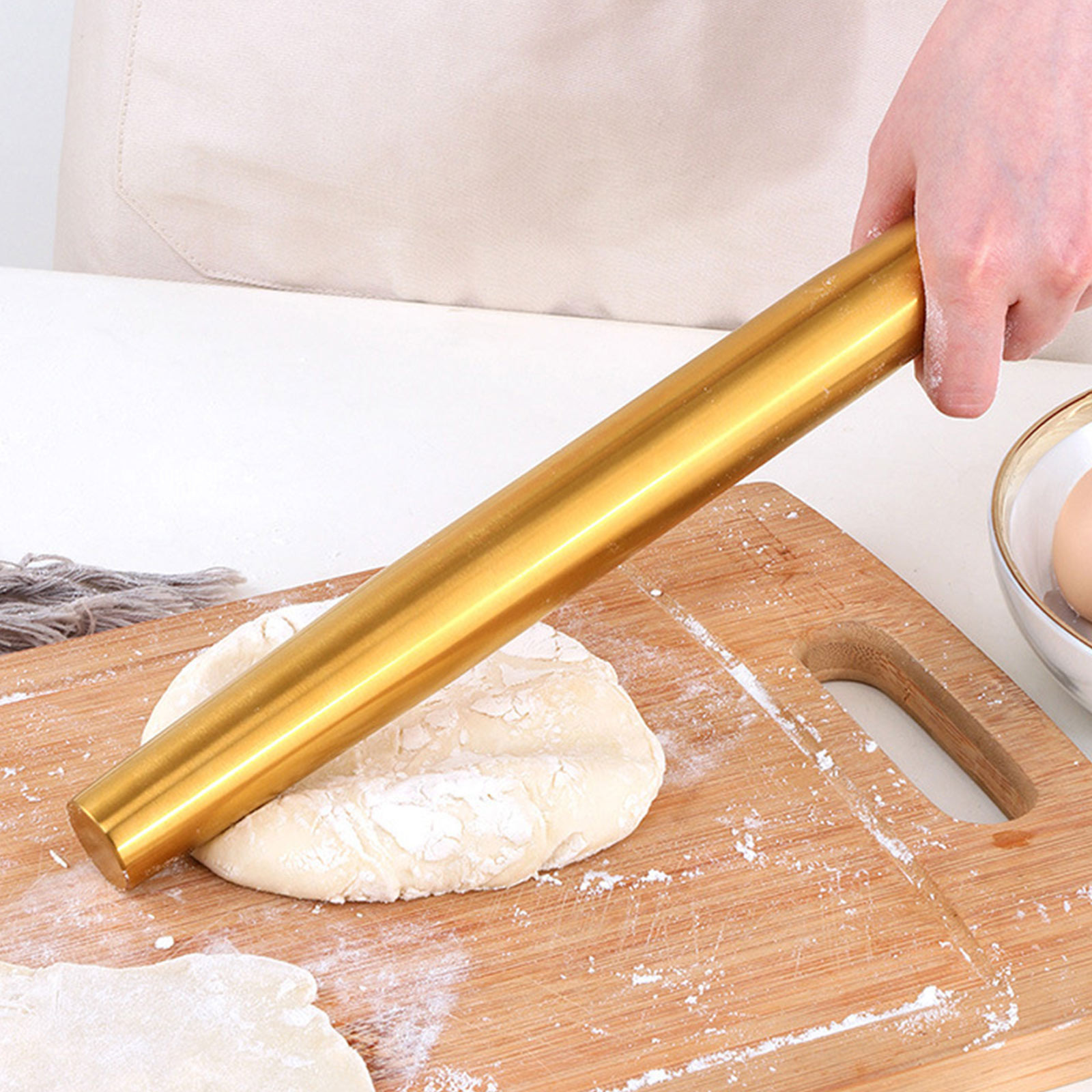 Gold Rolling Pin Baking Tool C – Kitchen Roller Baking Bewertung und Preis