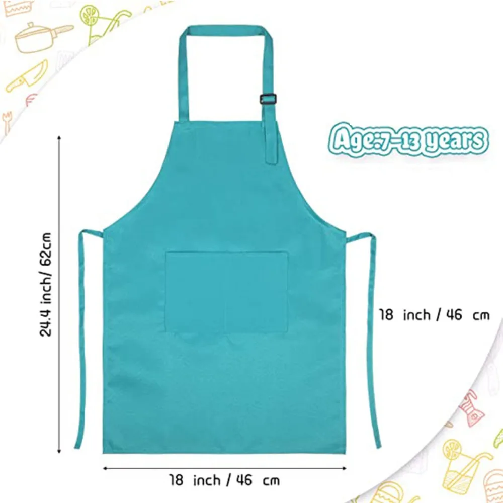 Children Chef Apron Front Pock – Baking Kitchen For Kids Bewertung und Preis