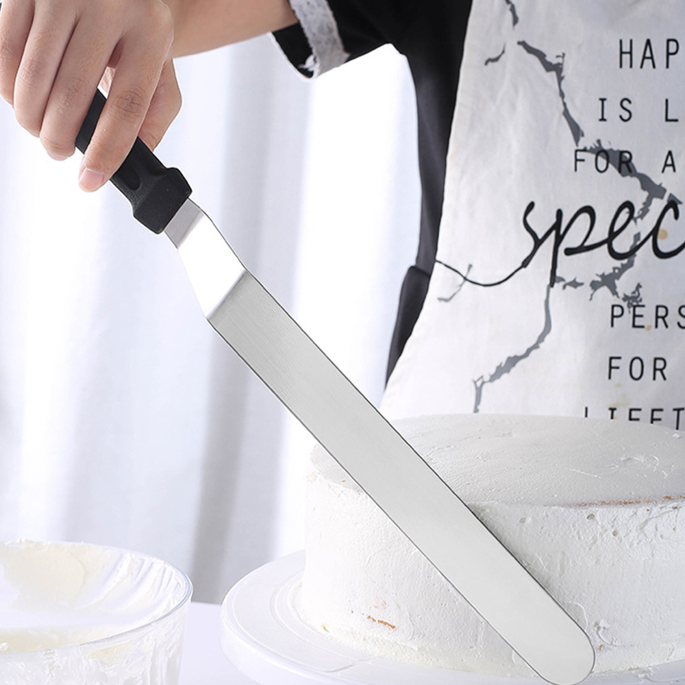1PC Stainless Steel Cake Scrap – Offset Spatula Set Bewertung und Preis