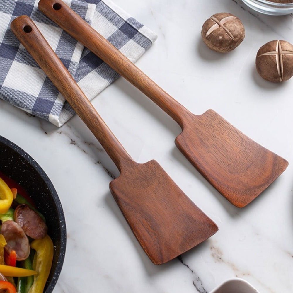 34cm Solid Wood Cooking Spatul – Offset Spatula Set Bewertung und Preis