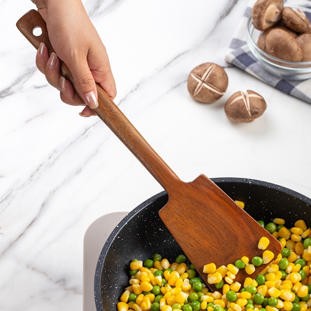 34cm Solid Wood Cooking Spatul – Offset Spatula Set Bewertung und Preis