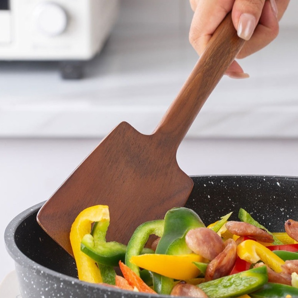 34cm Solid Wood Cooking Spatul – Offset Spatula Set Bewertung und Preis