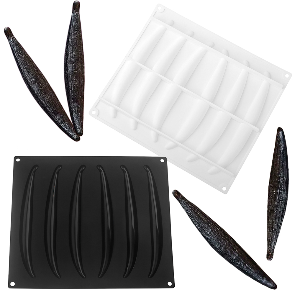 1 or 6 or 10-Cell Vanilla Pod  – Kitchen Design For Baking Bewertung und Preis