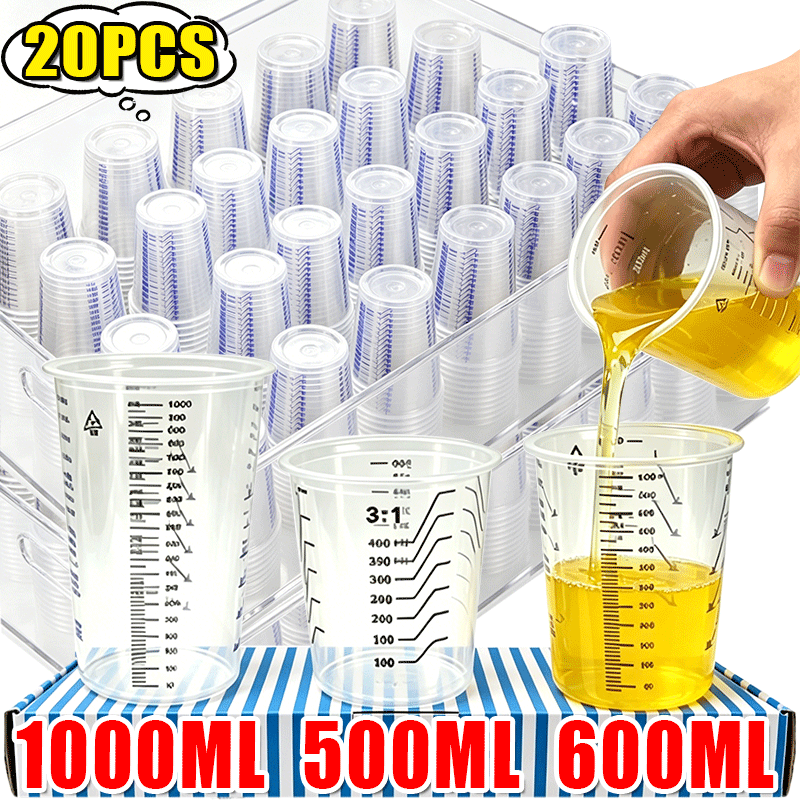 500/600/1000ml Clear Plastic D – Kitchen Baking Essentials Bewertung und Preis