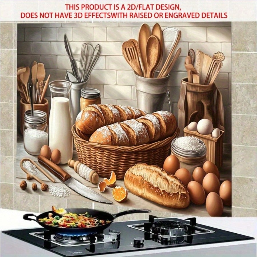 2D Self Adhesive PVC Wall Deca – Kitchen Baking Wall Art Bewertung und Preis