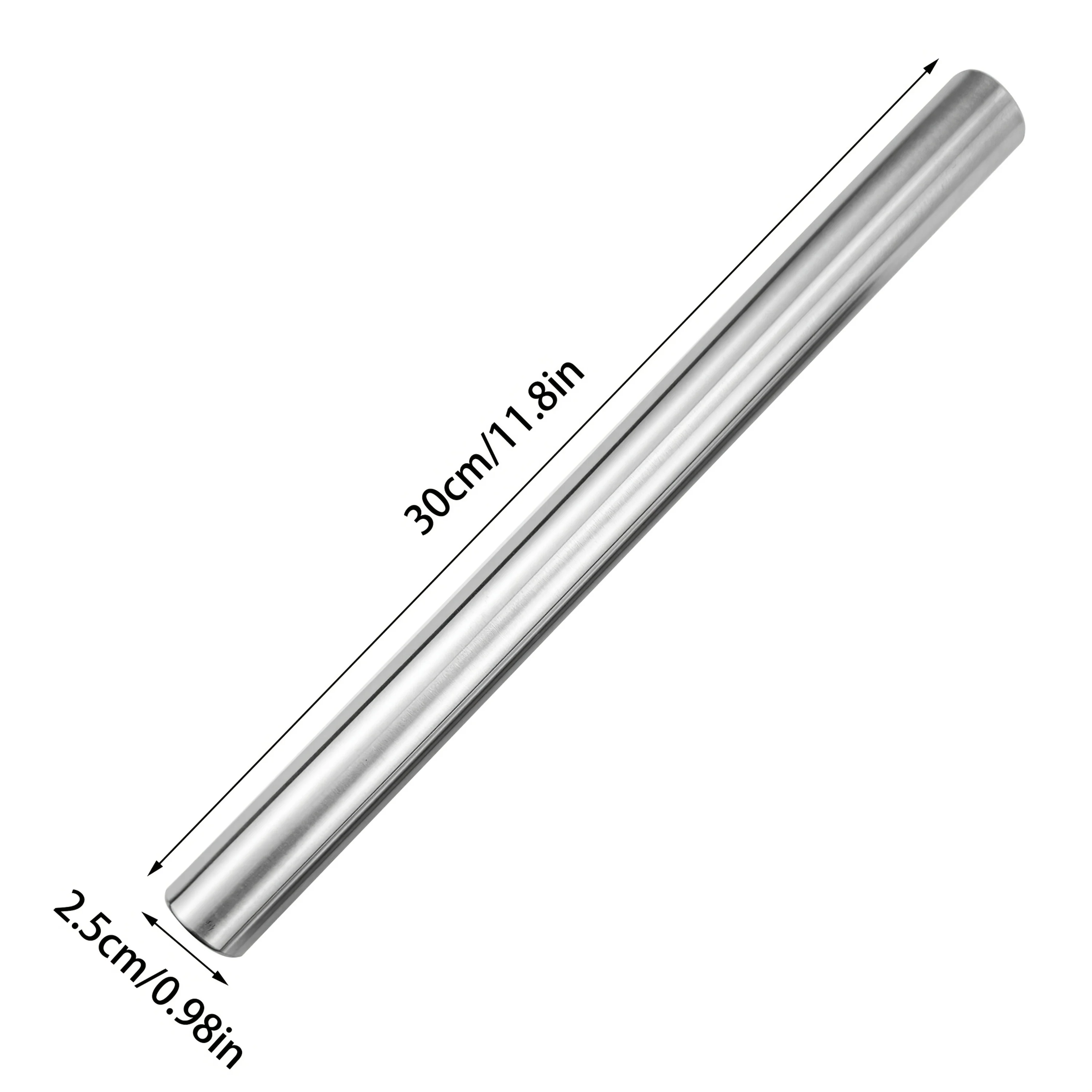1PC Kitchen Rolling Pin Stainl – Kitchen Roller Baking Bewertung und Preis