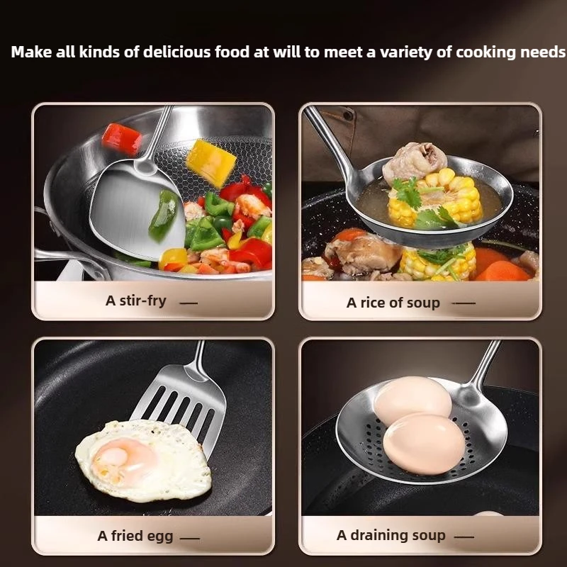 316 Stainless Steel Wok Spatul – Offset Spatula Set Bewertung und Preis