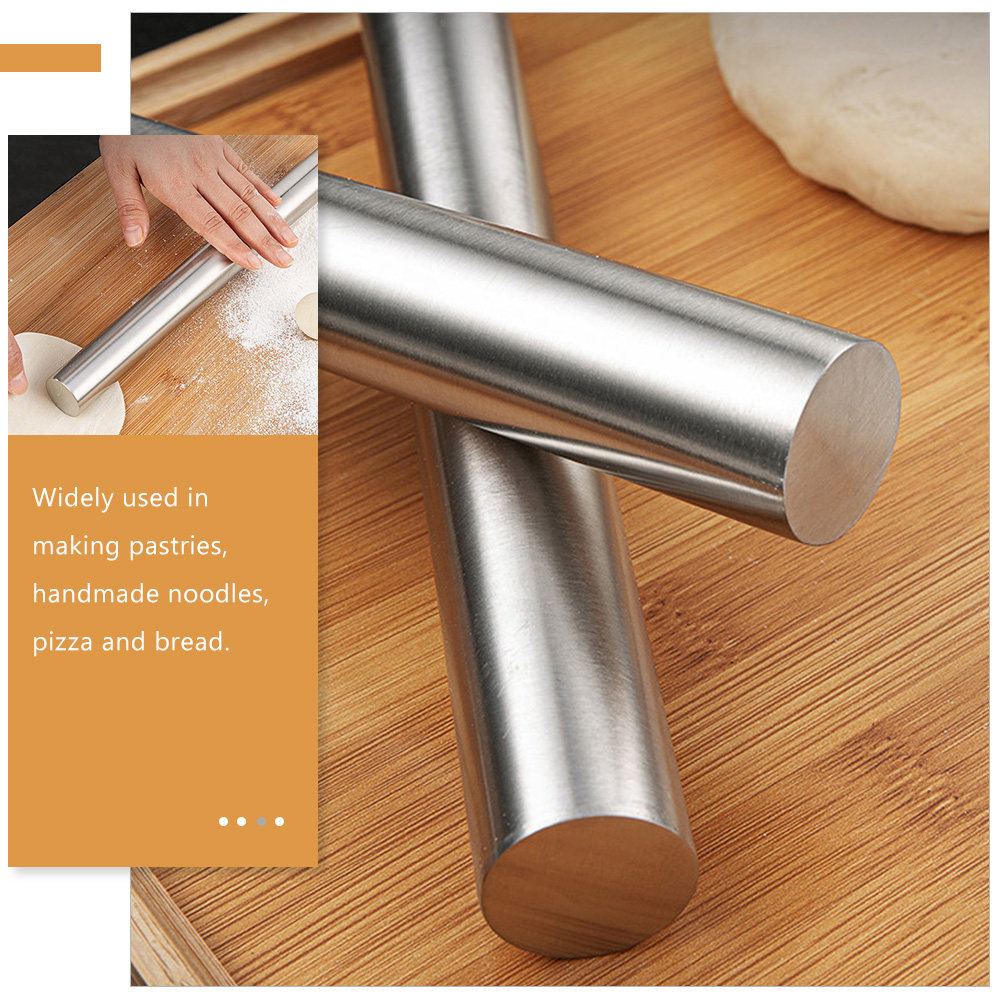 Stainless Steel Rolling Pin No – Kitchen Roller Baking Bewertung und Preis