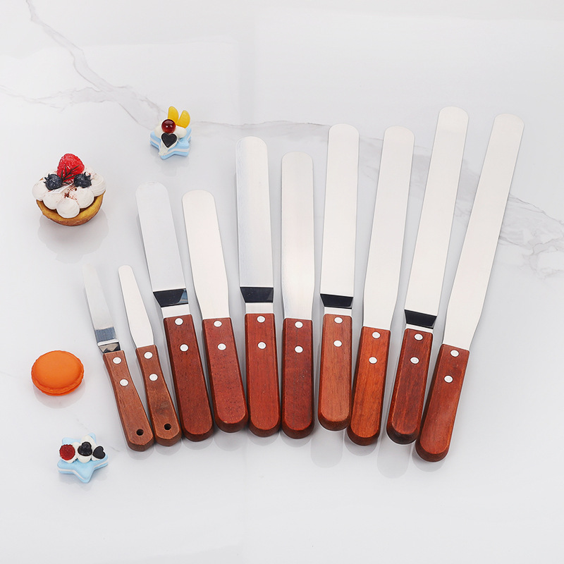 4/6/8/10/12Inch Stainless Stee – Offset Spatula Set Bewertung und Preis